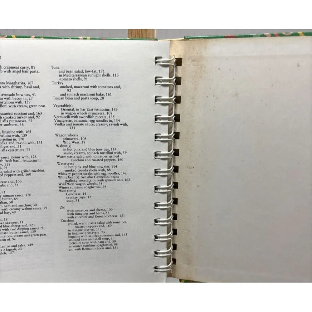 The 5 IN 10 Pasta And Noodle Cookbook by Nanci McDermott 1994 First Edition